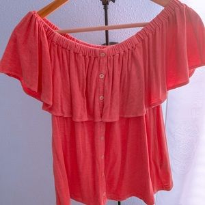 American Eagle Off the shoulder shirt